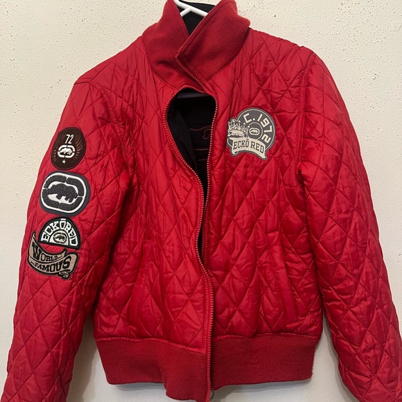 Echo Red reversible jacket - Picture 2 of 2